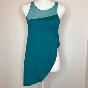 Free People Riley Top RARE Color Aqua Size XS